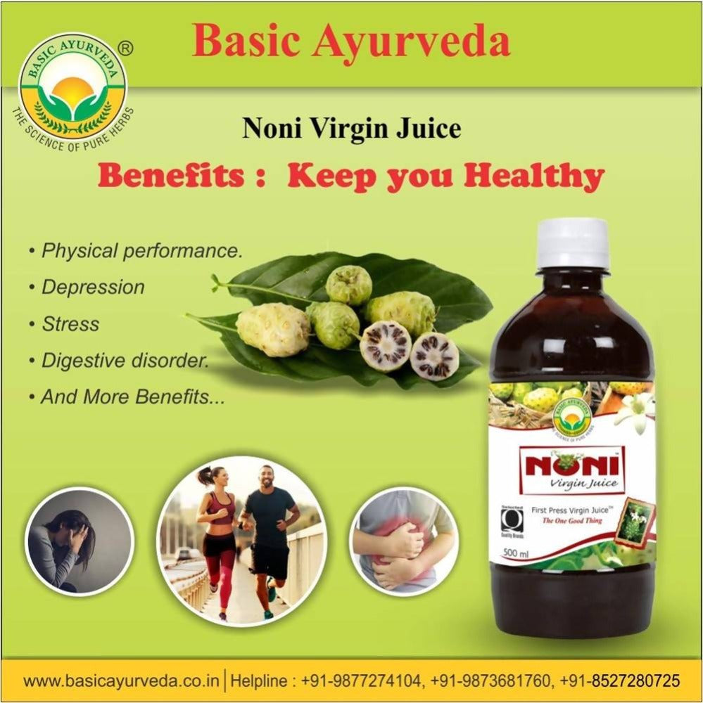 Basic Ayurveda Noni Virgin Juice Benefits