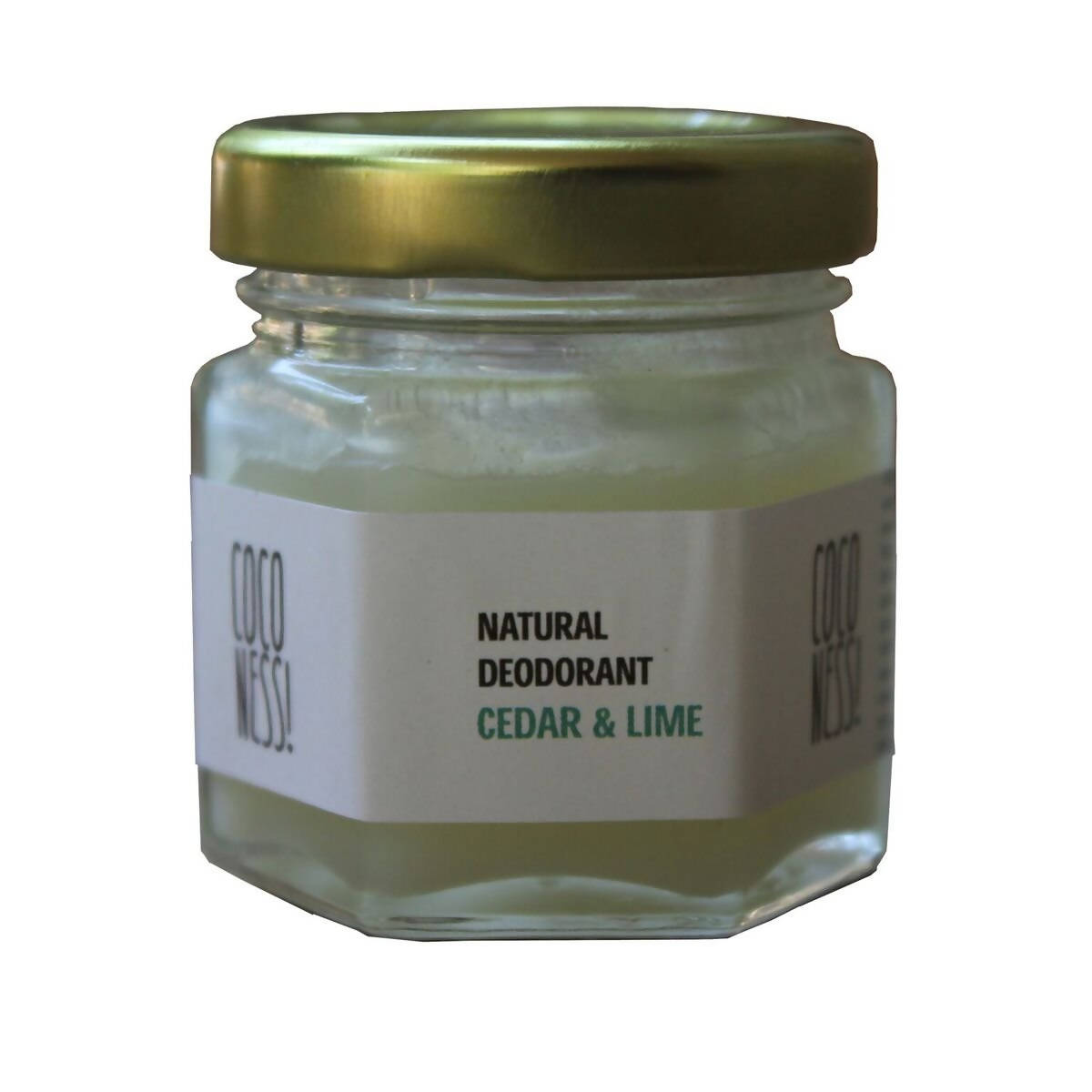 Coconess Natural Deodorant Cedar & Lime - Distacart