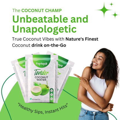 Poptopia Tender Coconut Water Powder - Distacart