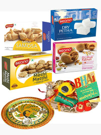 Thumbnail for Bikano Snacks Magic Rakhi Puja Thali Gifts - Distacart