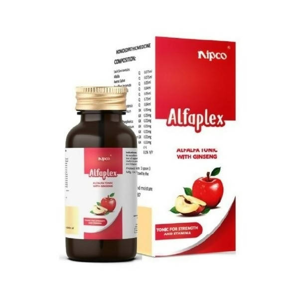 Nipco Homeopathy Alfaplex Alfalfa Tonic With Ginseng