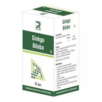 Thumbnail for Dr. Raj Homeopathy Ginkgo Biloba Tablets