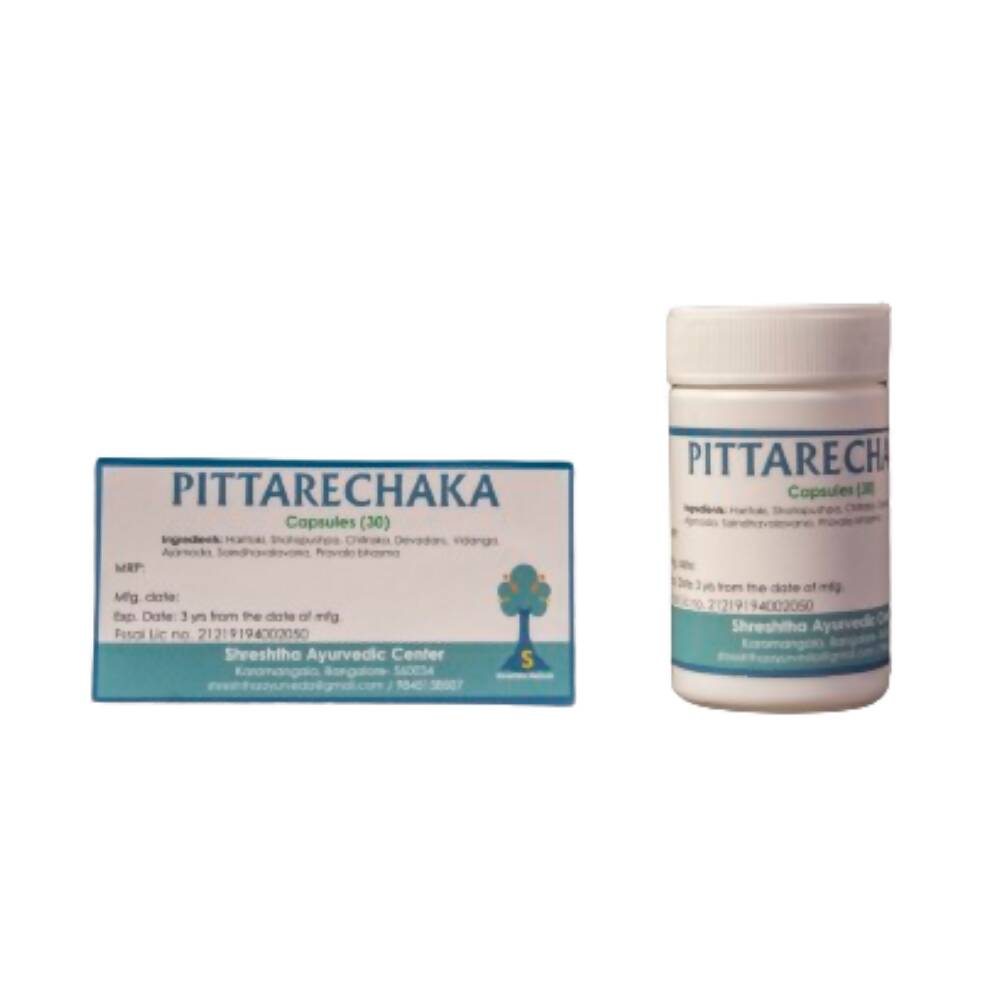 Shreshtha Herbals Pittarechaka Capsules - Distacart