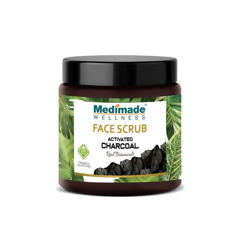 Medimade Wellness Activated Charcoal Face Scrub