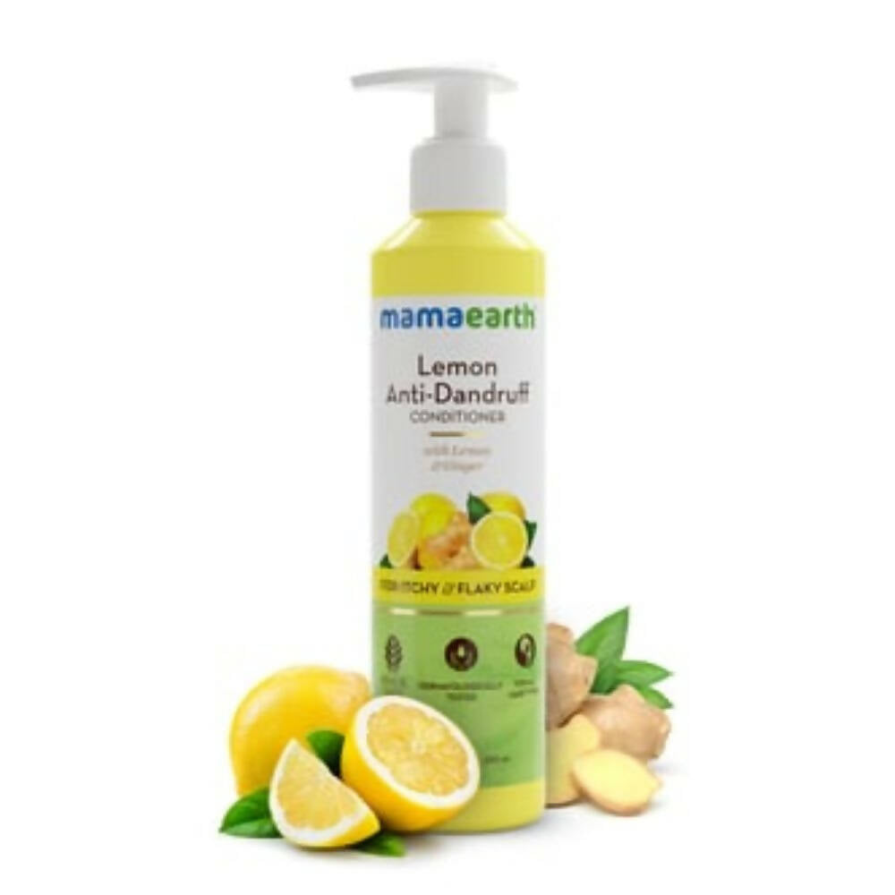 Mamaearth Lemon Anti-Dandruff Conditioner For Soft & Smooth Hair - Distacart