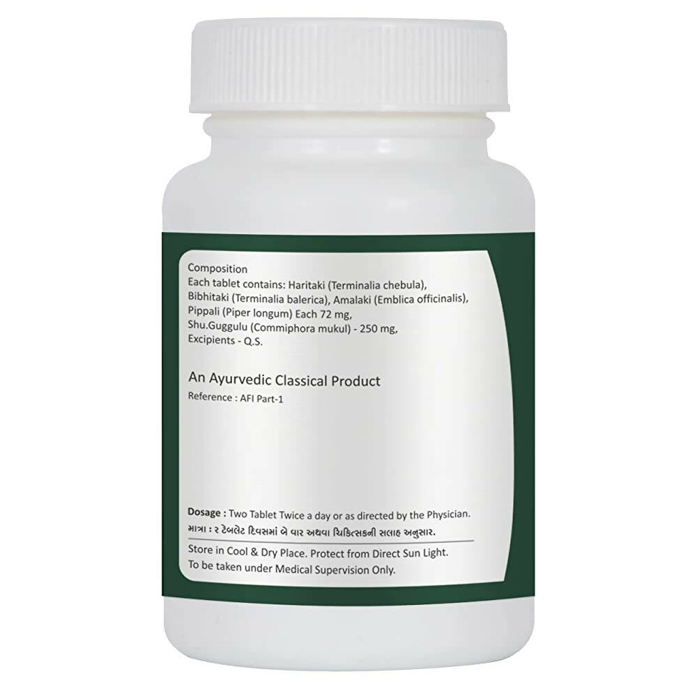 Riddhish Herbals Triphala Guggulu Tablet - Distacart