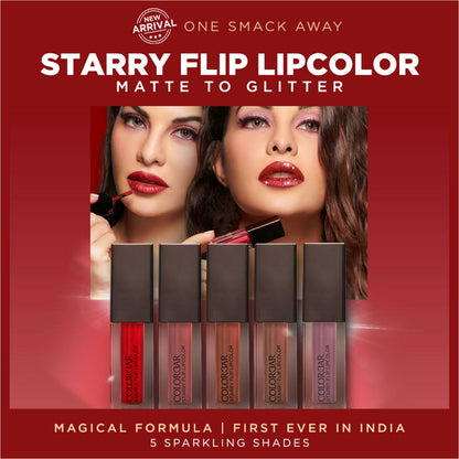 Colorbar Starry Flip Lipcolor Out And About-006 - Distacart