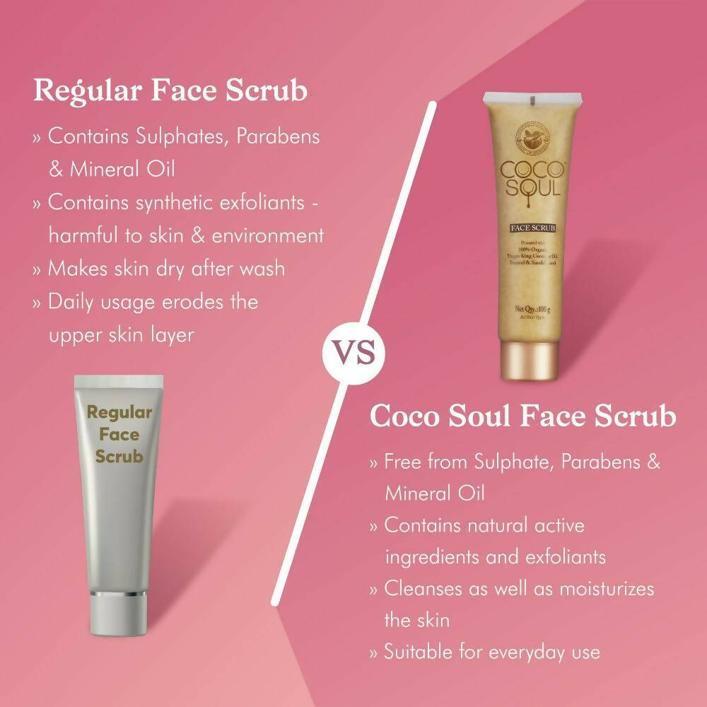 Coco Soul Face Scrub - Distacart