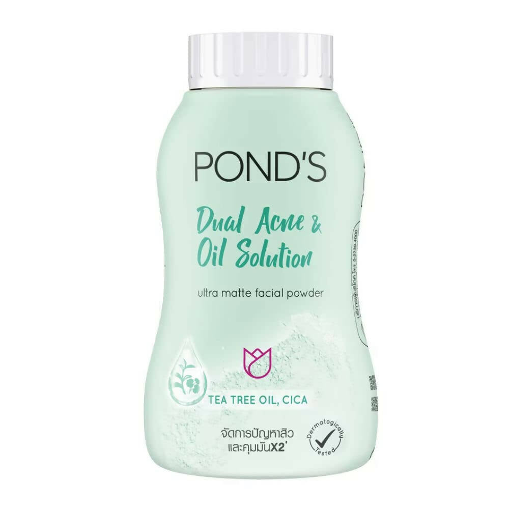 Ponds Dual Acne & Oil Solution Ultra Matte Facial Powder - Distacart