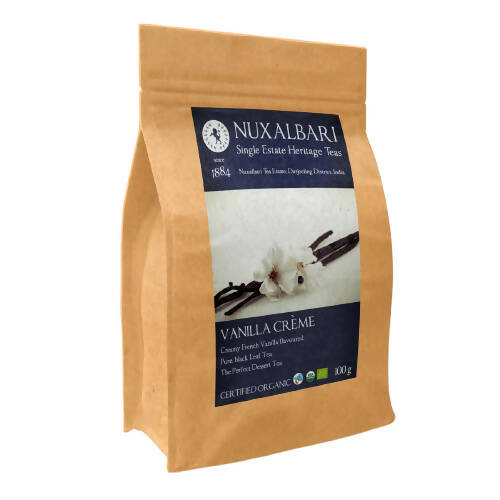 Nuxalbari Organic Vanilla Crème Tea - Distacart