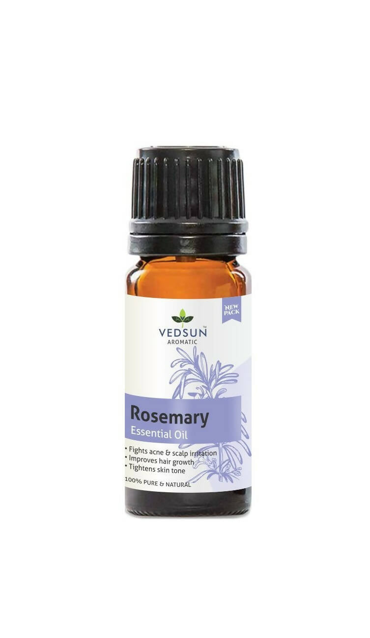 Vedsun Naturals Rosemerry Essential Oil Pure & Organic for Skin and Fragrance - Distacart