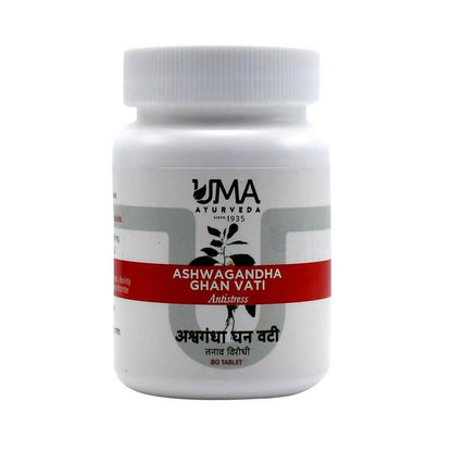 Uma Ayurveda Ashwagandha Ghan Vati Tablets - Distacart