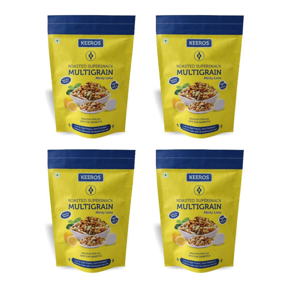 Keeros Roasted Multigrain Minty Lime Super Snacks