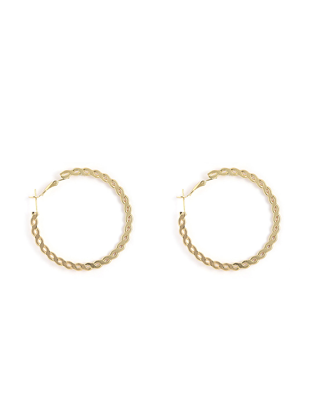 Gold-Plated Alloy Set Of 6 Designer Earrings - The Pari - Distacart