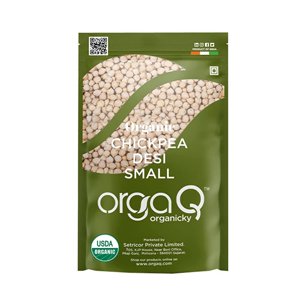 OrgaQ Chickpea Desi Small - Distacart