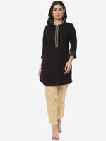 Thumbnail for Biba Women Round Neck Yoke Design Kurta - Distacart