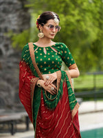Thumbnail for Mitera Ethnic Motifs PrintedZari Pure Georgette Saree - Distacart