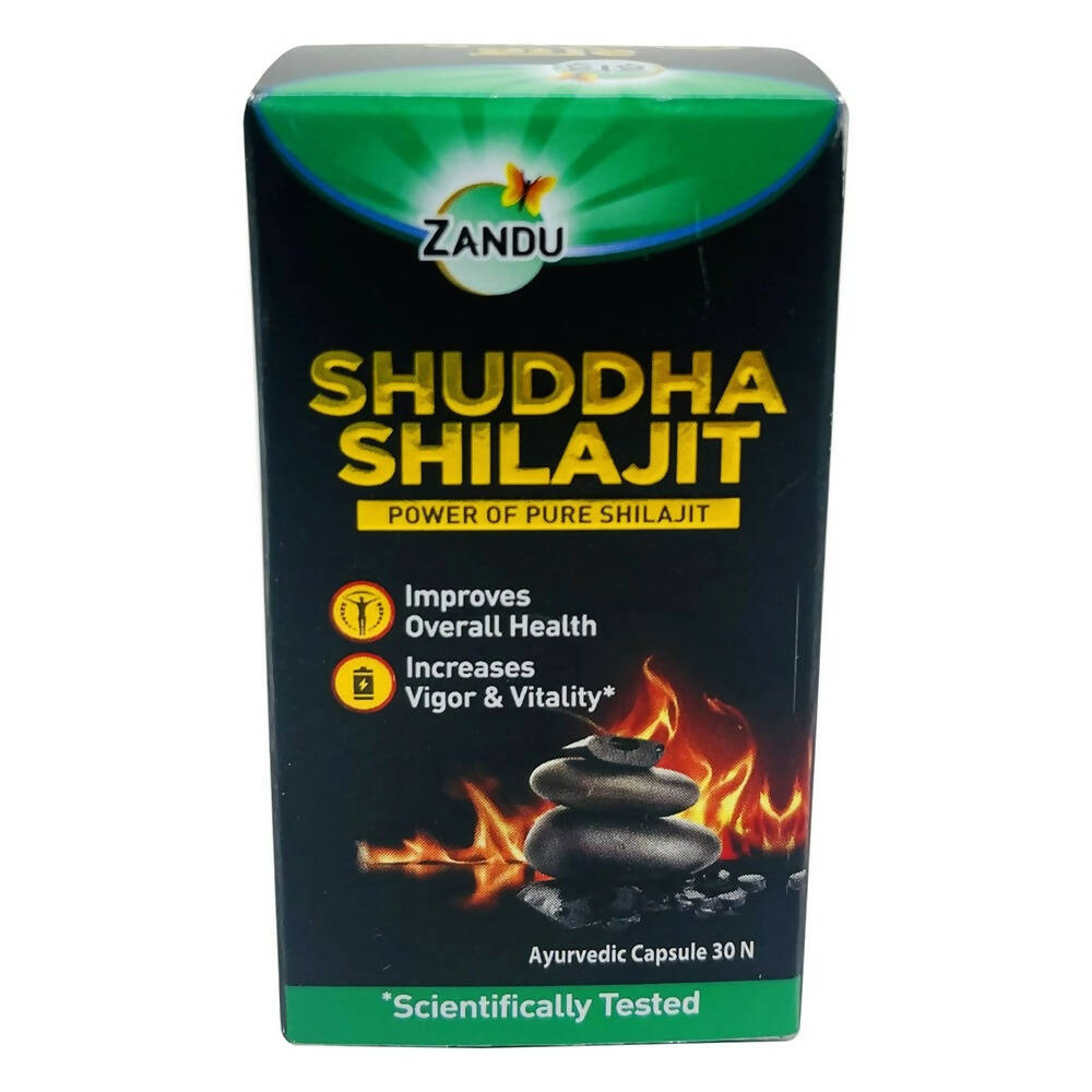 Zandu Shuddha SJ Capsules - Distacart