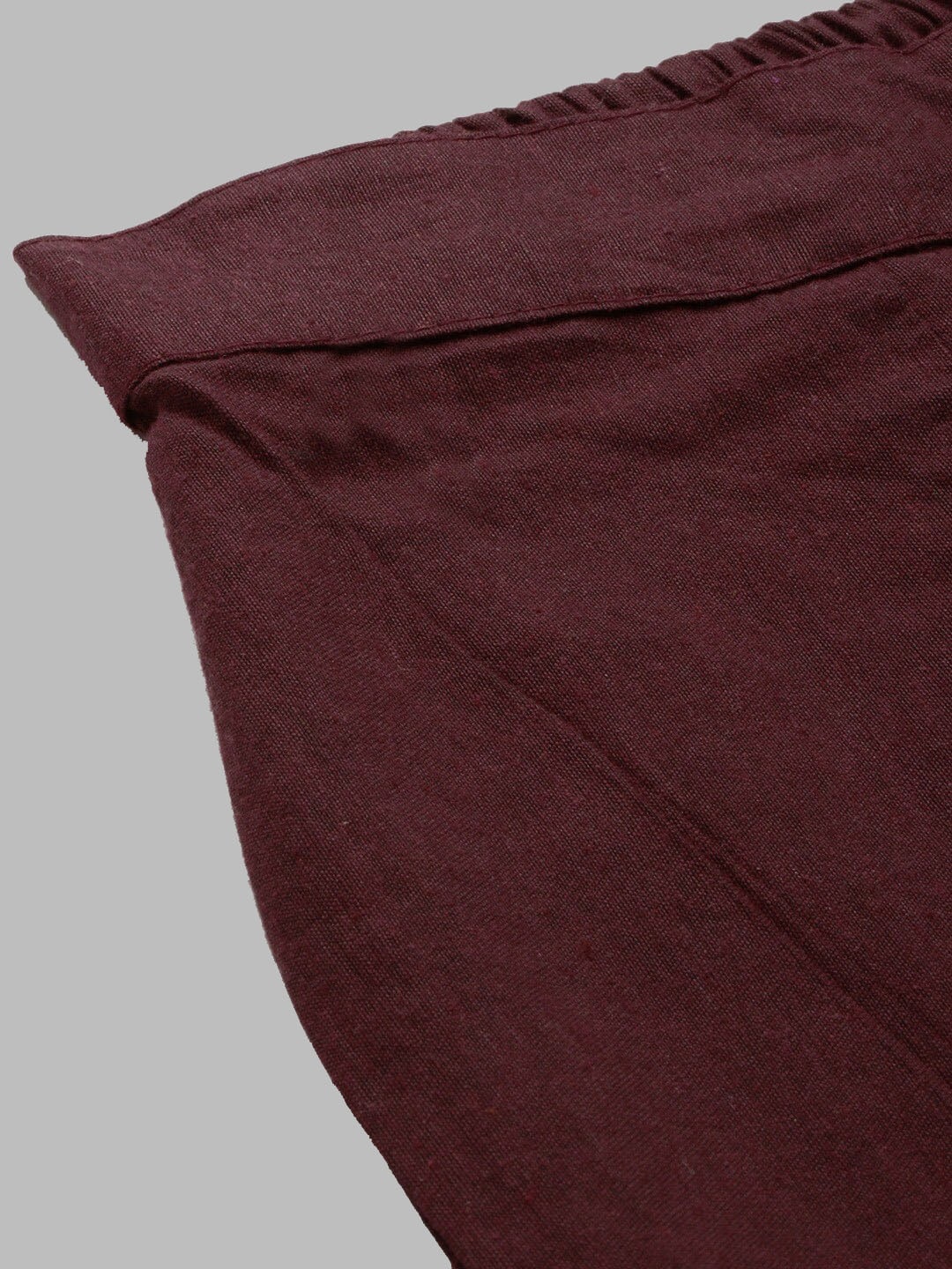 Kalini Mandarin Collar Woven Design Kurta with Trousers - Distacart