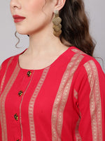 Thumbnail for Kalini Women Ethnic Motifs Printed Indie Prints Kurta - Distacart