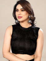 Thumbnail for Kalini Colourblocked Pure Georgette Saree - Distacart