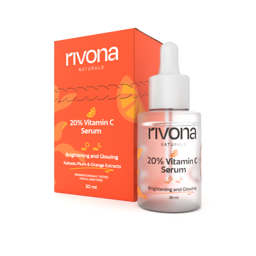 Rivona Naturals 20% Vitamin C Serum - Distacart