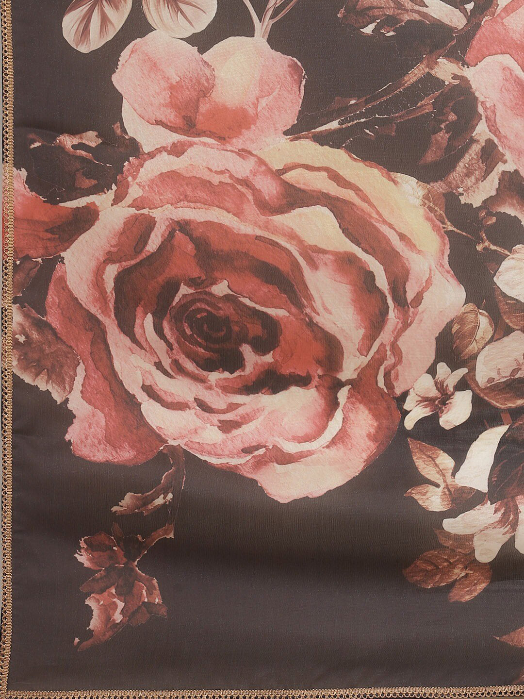 Sangria Floral Printed Saree - Distacart