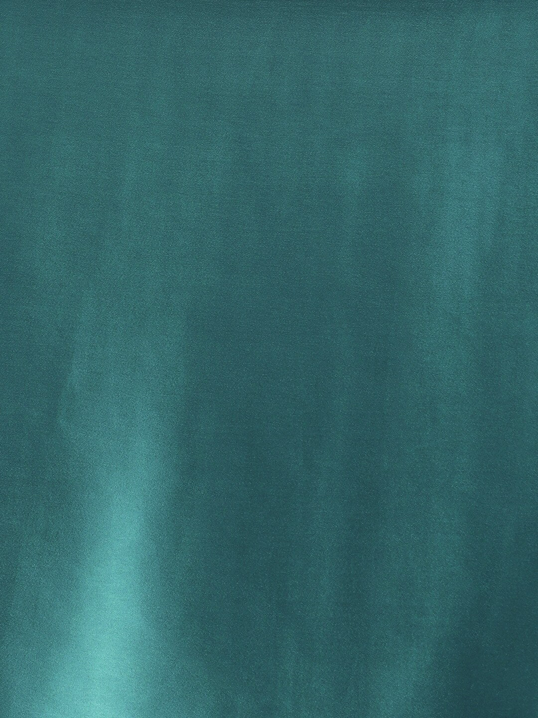 Mitera Teal Blue Solid Satin Saree - Distacart