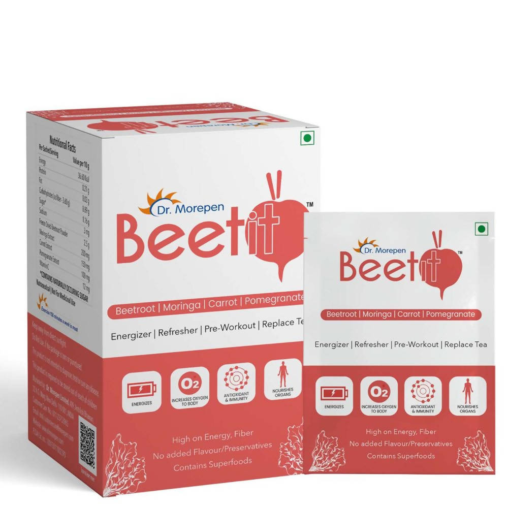 Dr. Morepen Beet It Natural Energy Drink Powder - Distacart