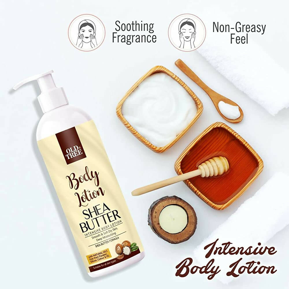 Old Tree Shea Butter Intensive Body Lotion - Distacart