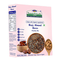 Thumbnail for TummyFriendly Foods Organic Sprouted Ragi, Almonds, Dates Porridge Mix - Distacart