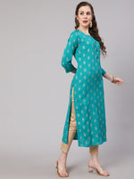 Thumbnail for Kalini Women Floral Printed Kurta - Distacart