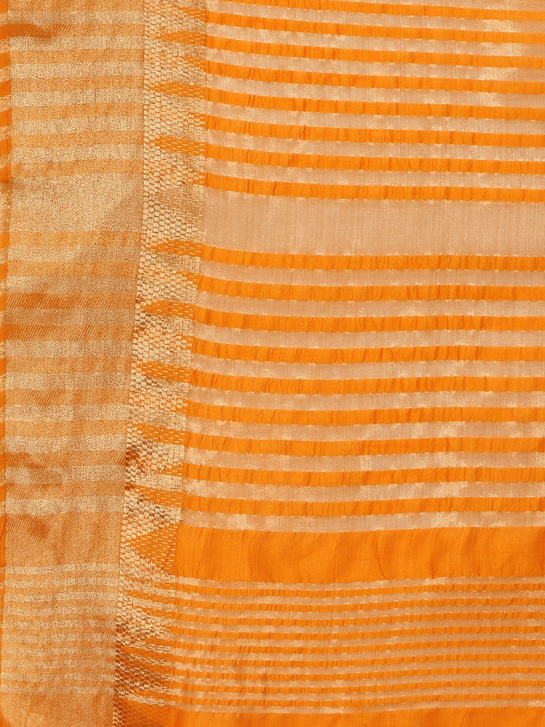 Kalini Mustard Woven Design Embellished Zari Silk Blend Banarasi Saree - Distacart
