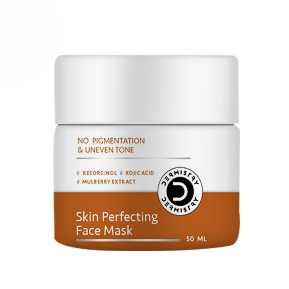 Dermistry Skin Perfecting Face Mask Kojic Acid Resorcinol for Pigmentation Dark Spots Uneven Tone - Distacart