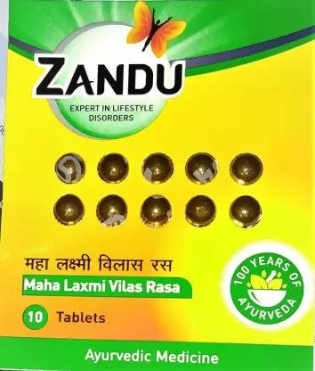 Zandu Mahalakshmi Vilas Ras Tablets - Distacart