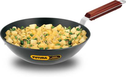 Hawkins Futura Deep Fry Pan Flat Bottom 2.5 L 26 cm Diameter (ADL25) - Distacart