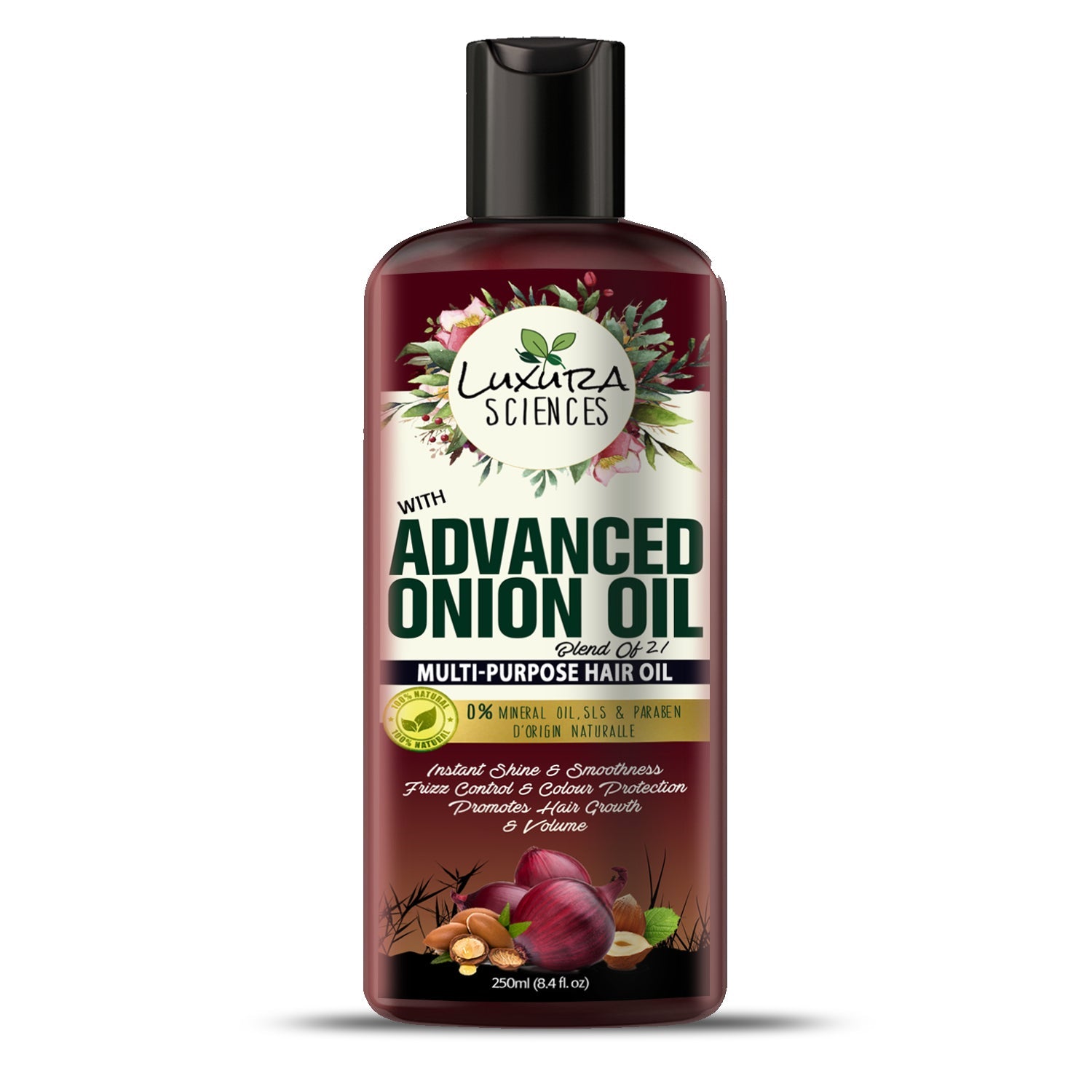Luxura Sciences Advanced Onion Hair Oil For Hair Growth - Distacart