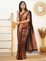 Thumbnail for Kalini Ethnic Motifs Woven Design Zari Banarasi Saree - Distacart