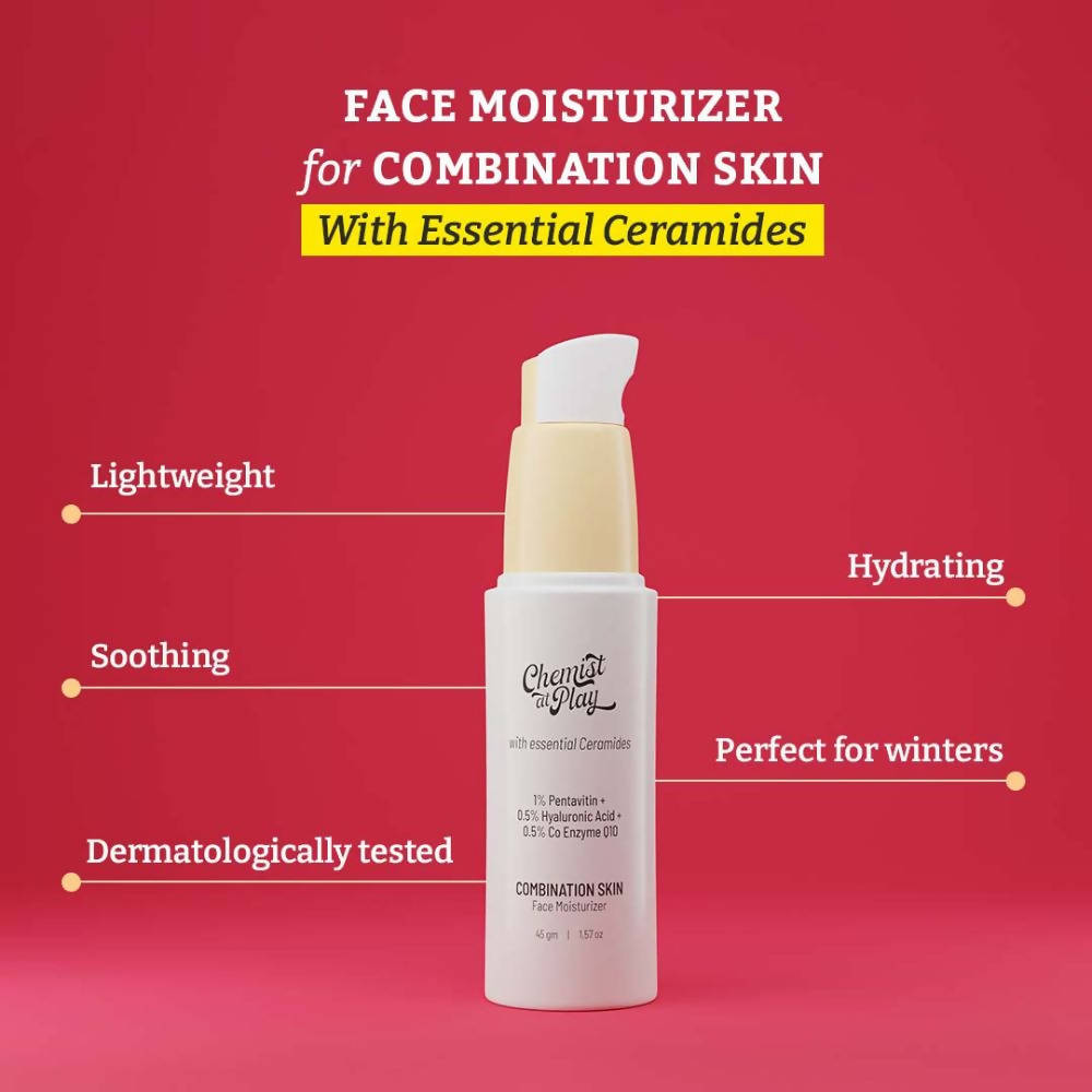 Chemist At Play Combination Skin Face Moisturizer - Distacart