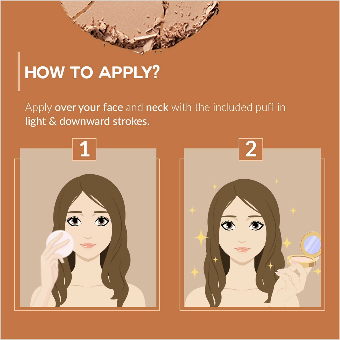 Colorbar 24Hrs Wear Weightless Powder Foundation Pf 7 - Distacart