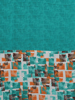 Thumbnail for Kalini Teal & Grey Chiffon Saree - Distacart