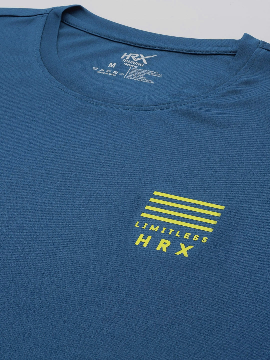 Buy HRX by Hrithik Roshan Printed Rapid-Dry Training or Gym T-shirt Online  at Best Price