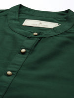Thumbnail for House of Pataudi Men Sequinned Rozana Kurta with Pyjamas - Distacart