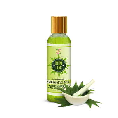 Duh Neem Love Anti Acne Face Wash - Distacart