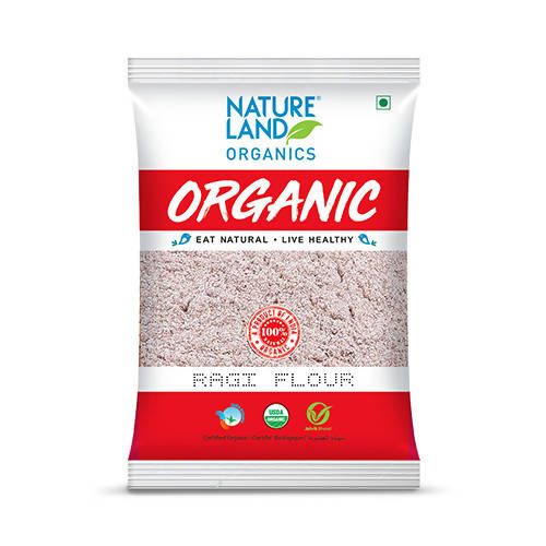 Nature Land Organics Ragi Flour - Distacart