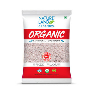 Nature Land Organics Ragi Flour - Distacart