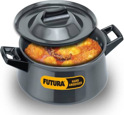 Hawkins Futura Handi Sauce Pan 21 cm Diameter with Lid 3 L (AH3S) - Distacart