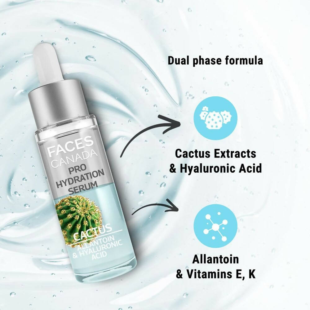 Faces Canada Pro Hydration Serum - Cactus - Distacart