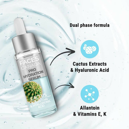 Faces Canada Pro Hydration Serum - Cactus - Distacart