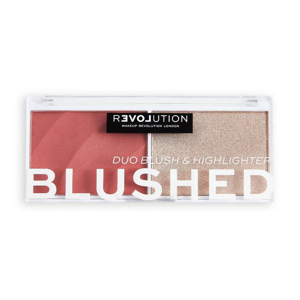 Revolution Relove Colour Play Blushed Duo - Cute - Distacart
